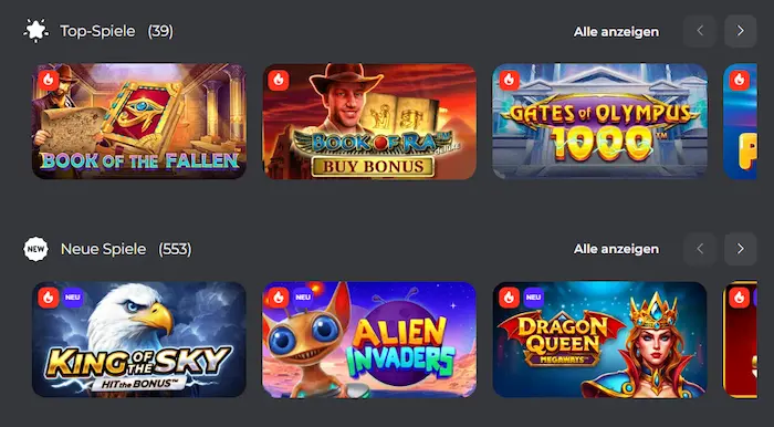 BetPRIMEIRO Casino spiele